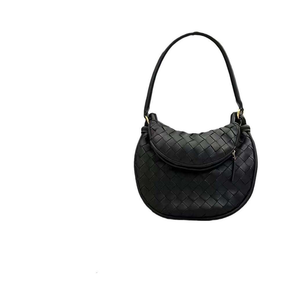 Mm Women's Bags Inner And Outer Sheepskin Woven Dumpling Twin Bags, Light Luxury, High-End Feeling, One Shoulder Hand-Held Underarm Bag, Genuine Leather Women's Bag - Image 5