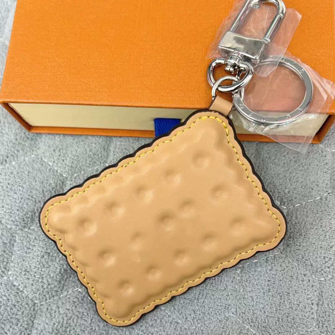 Keychains Lanyards with Leather Airplane Key Holder - Classic Designer Wallet Keychain Bag Charm Pendant for Women and Girls - Image 3