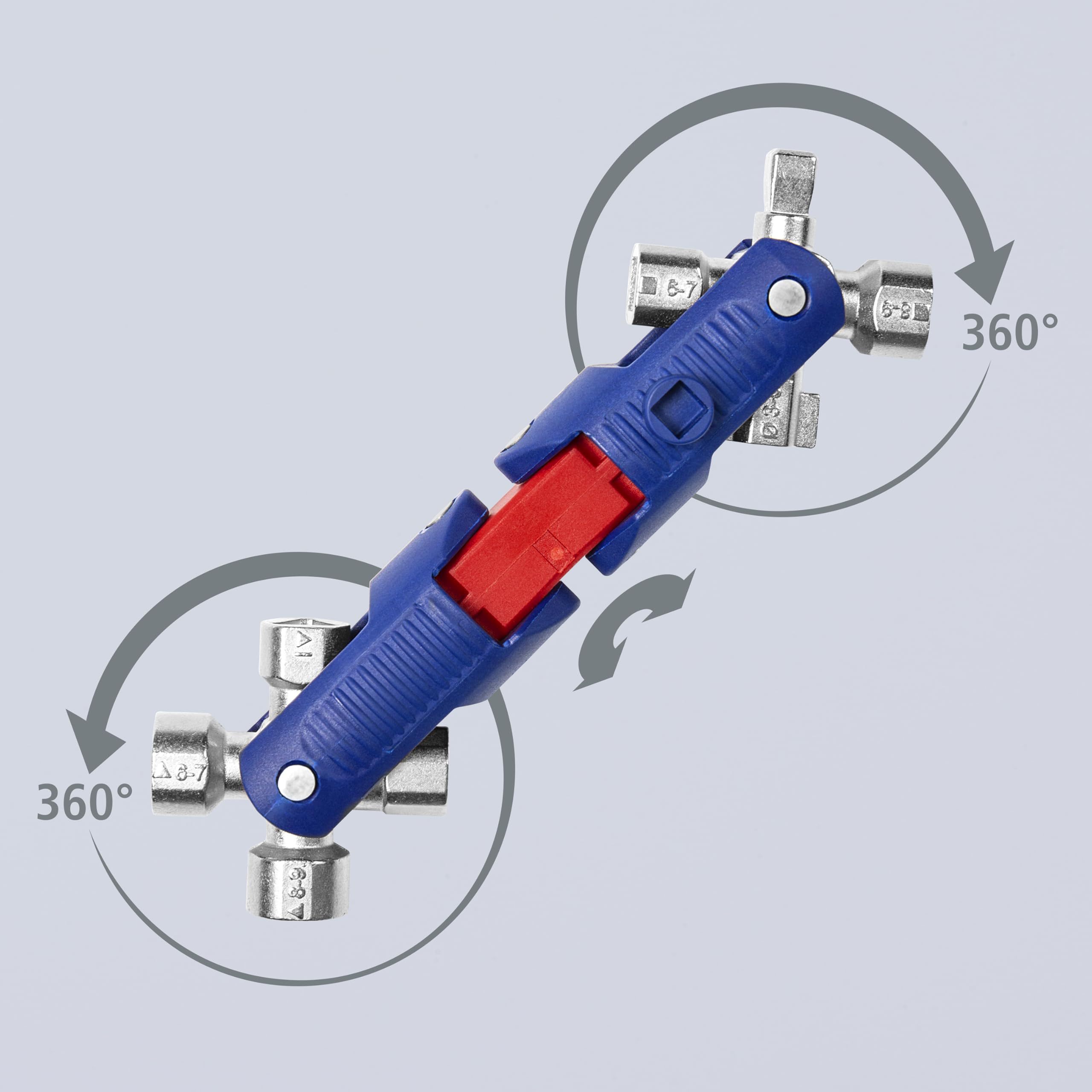 KNIPEX JointKey Quadro 00 11 06 V04 Universal Key for Standard Barrier Systems 63 mm - Image 3