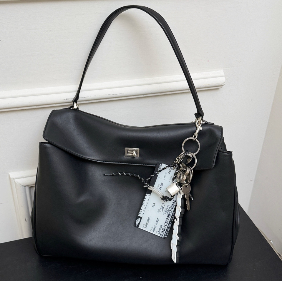 New Rodeo Charm Metal Lock Chain Letter Keychain Handbag Backpack Handheld Crossbody Bag Car Key Product Fashion Decoration Accessories Rodeo Bag gift - Image 3