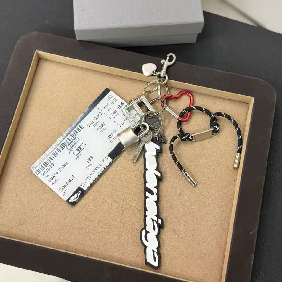 New Rodeo Charm Metal Lock Chain Letter Keychain Handbag Backpack Handheld Crossbody Bag Car Key Product Fashion Decoration Accessories Rodeo Bag gift - Image 5