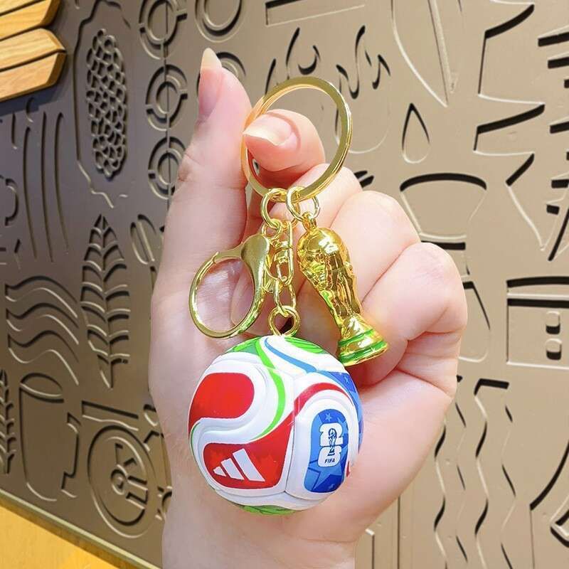 World Cup Soccer Keychain 2026 Football Ball Key Chain with National Flags,World Cup Soccer Gifts Accessories for Sports Merchandise 2026 Backpack Charm Daily Use - Image 3