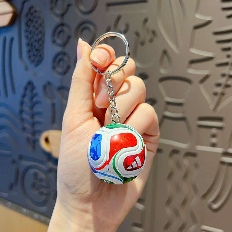 World Cup Soccer Keychain 2026 Football Ball Key Chain with National Flags,World Cup Soccer Gifts Accessories for Sports Merchandise 2026 Backpack Charm Daily Use - Image 4