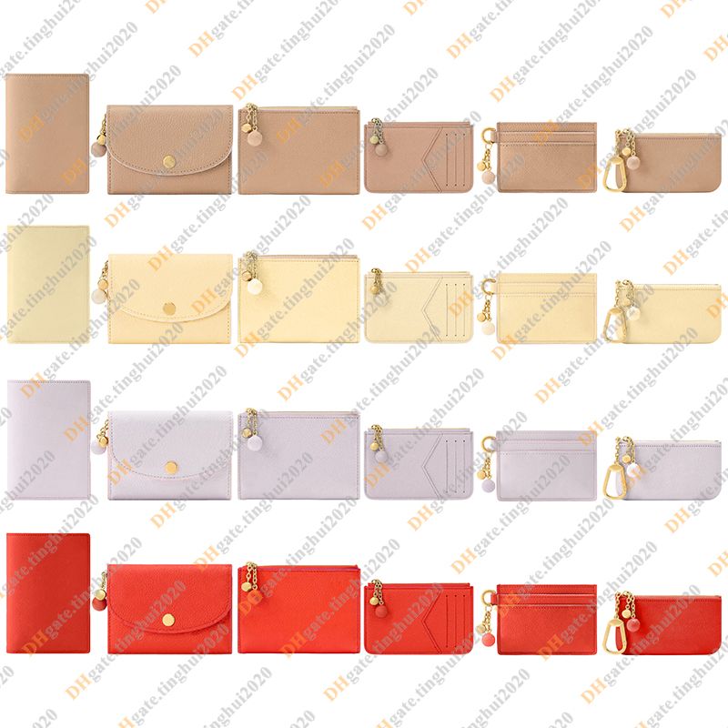 Ladies Fashion Designer Luxury Card Holder Wallet Coin Purse Key Pouch Passport Cover TOP Mirror Quality M28994 M28993 M28984 M28987 M28981 M28990 Pouch Purse - Image 1