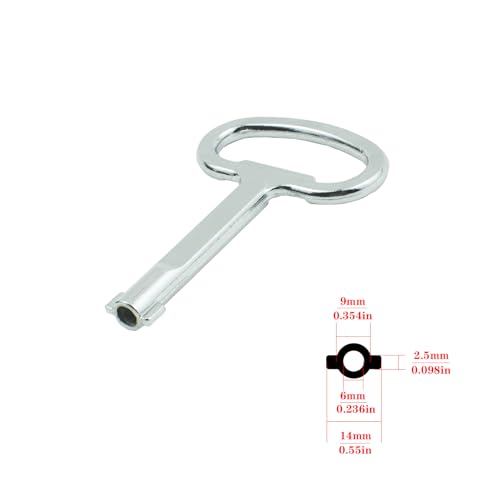 Control Cabinet Key 6 mm, Used for Water and Electricity Meter Cabinets, Fireplace Gas and Gas Meter Cabinet Keys and Distribution Cabinet Door Locks - Image 12