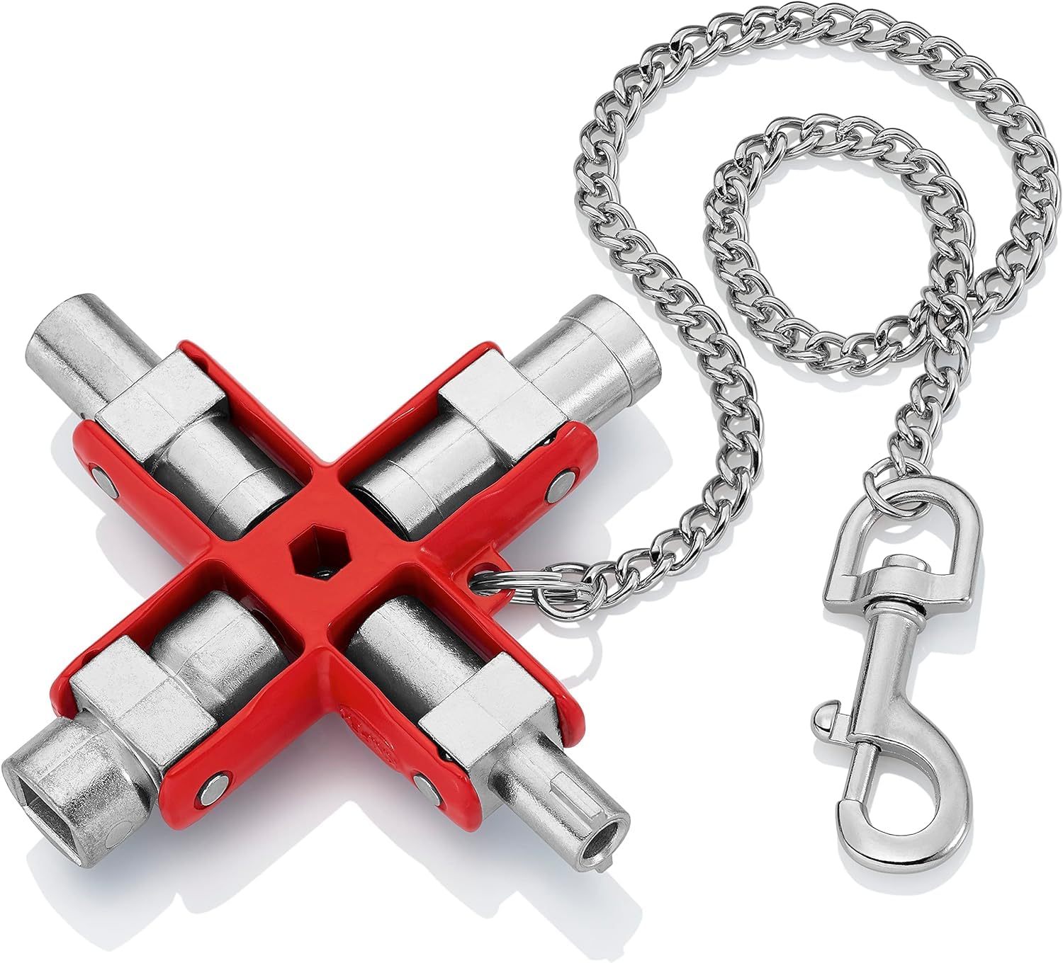 KNIPEX 00 11 06 Universal Key for all standard cabinets and shut-off systems 90 mm - Image 5