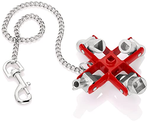 KNIPEX 00 11 06 Universal Key for all standard cabinets and shut-off systems 90 mm - Image 16