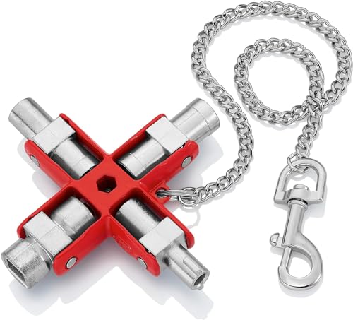 KNIPEX 00 11 06 Universal Key for all standard cabinets and shut-off systems 90 mm - Image 20