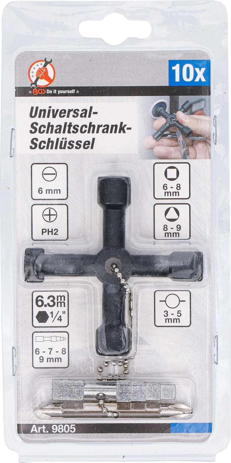 BGS 9805 Universal-Schaltschrank-Schlüssel  | eBay.de - Image 5