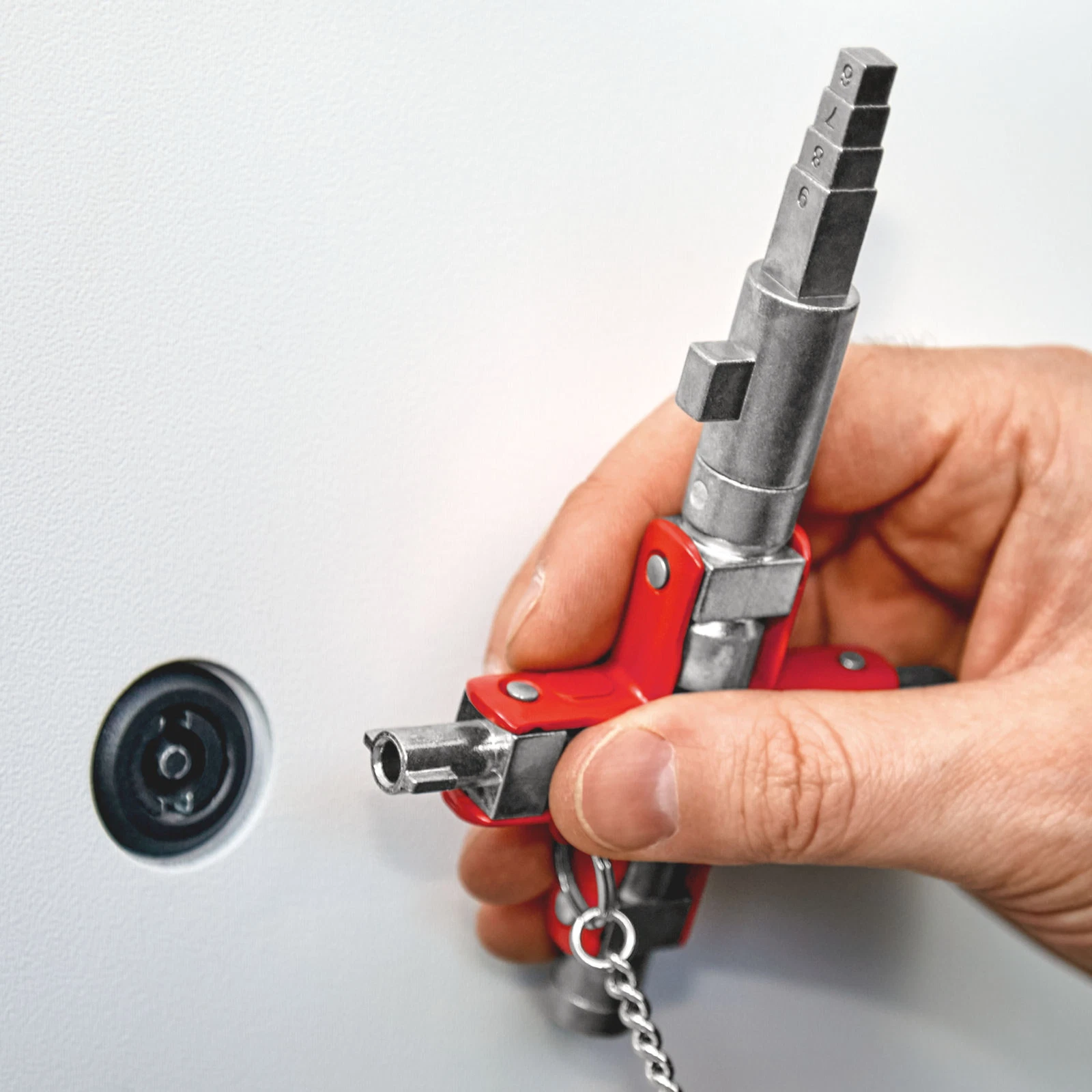 KNIPEX Schaltschrank-Schlüssel Universal Bau 00 11 06 V01 gängige Schließsysteme  | eBay.de - Image 5