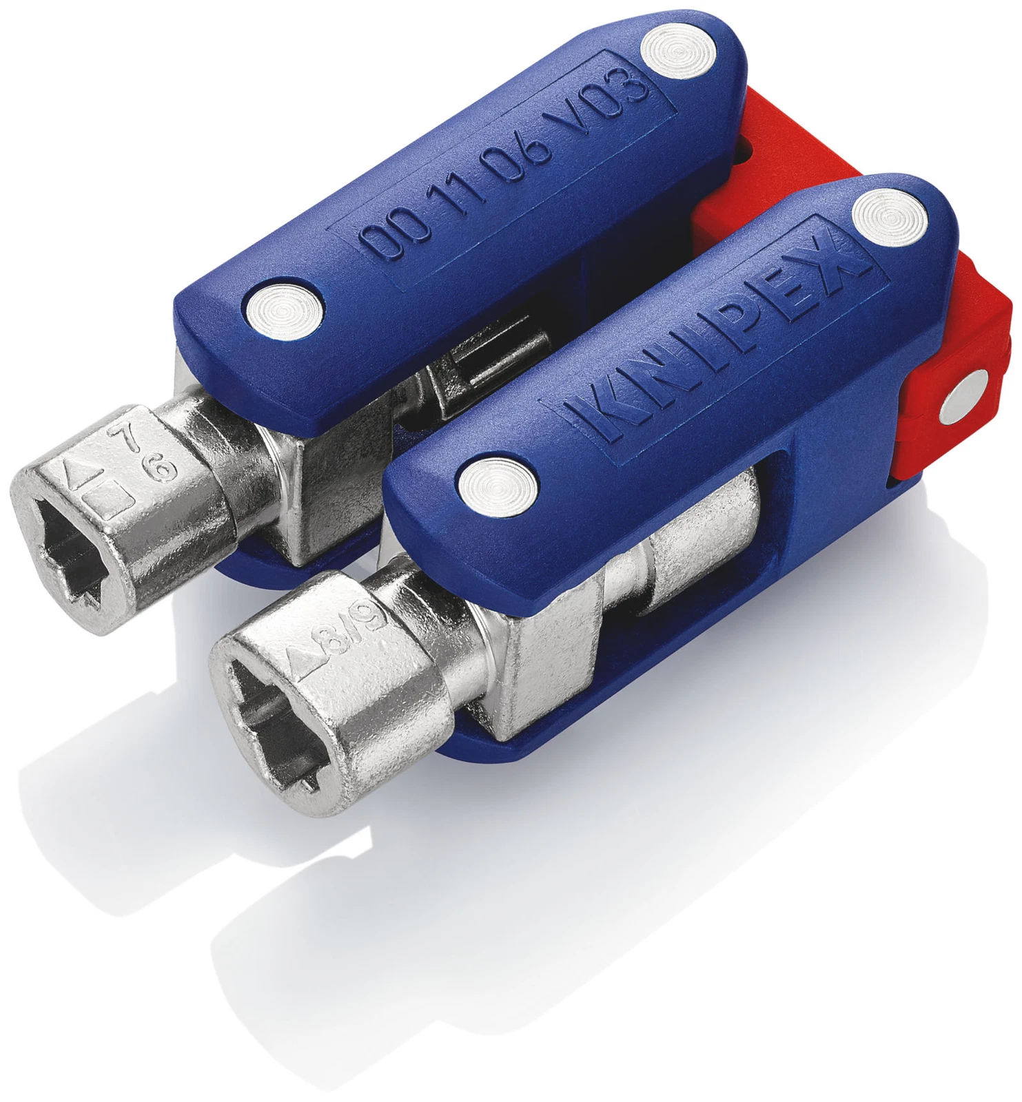 KNIPEX Schaltschrank-Schlüssel DoubleJoint 00 11 06 V03 Elektro / Gas- / Wasser  | eBay.de - Image 1