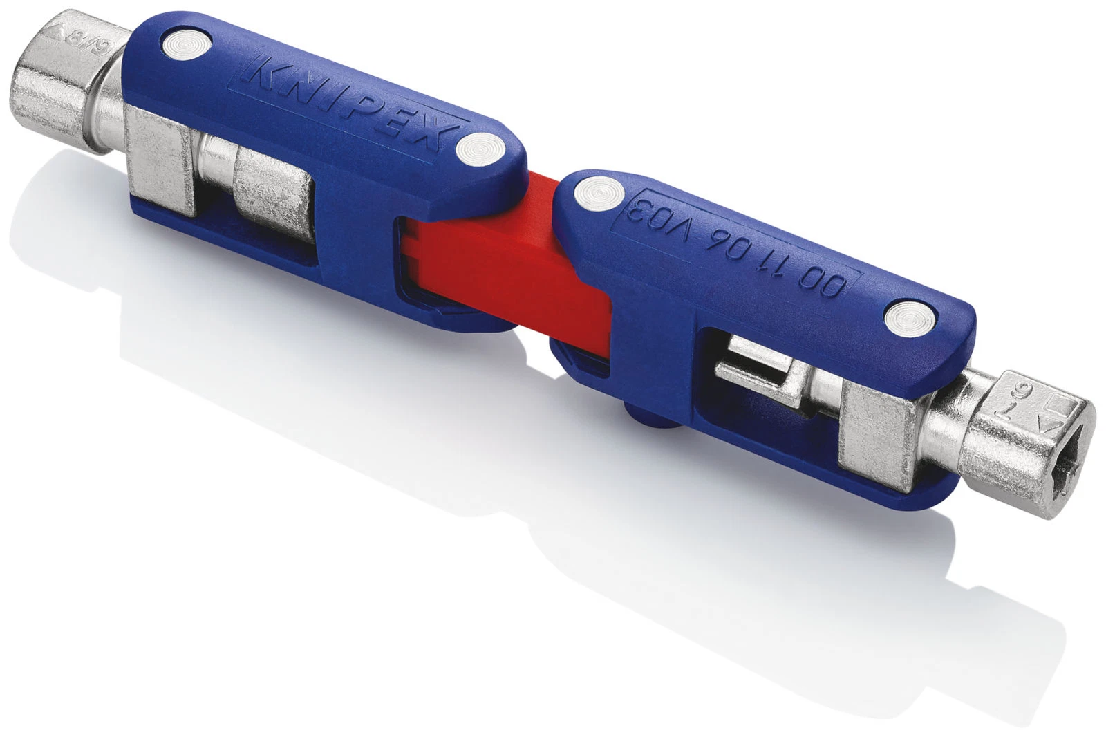 KNIPEX Schaltschrank-Schlüssel DoubleJoint 00 11 06 V03 Elektro / Gas- / Wasser  | eBay.de - Image 2
