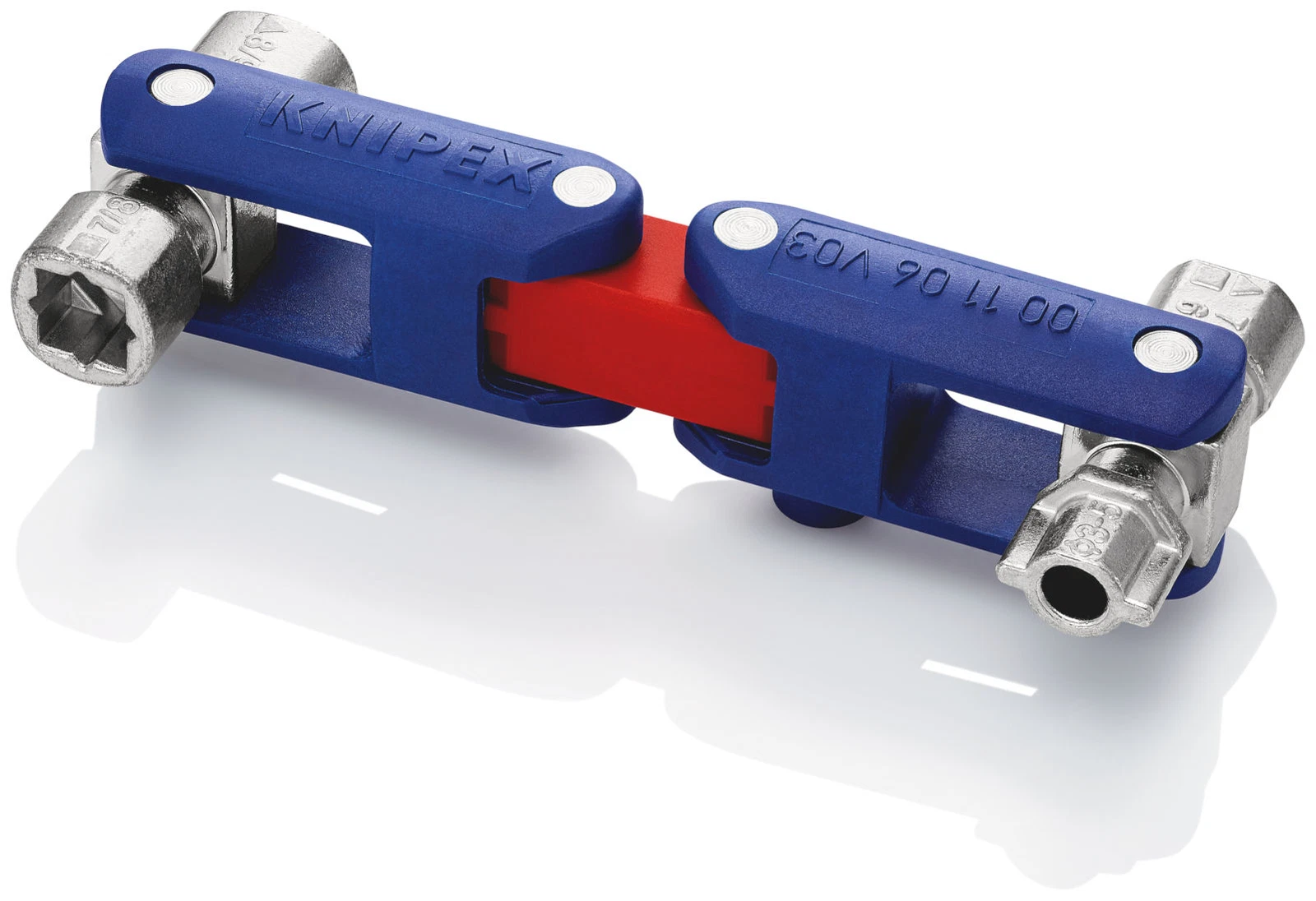KNIPEX Schaltschrank-Schlüssel DoubleJoint 00 11 06 V03 Elektro / Gas- / Wasser  | eBay.de - Image 5