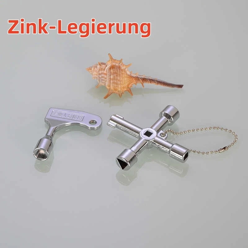 Universalschlüssel Vierkant Dreikant Schlüssel Schaltschrankschlüssel Elektro  | eBay.de - Image 1