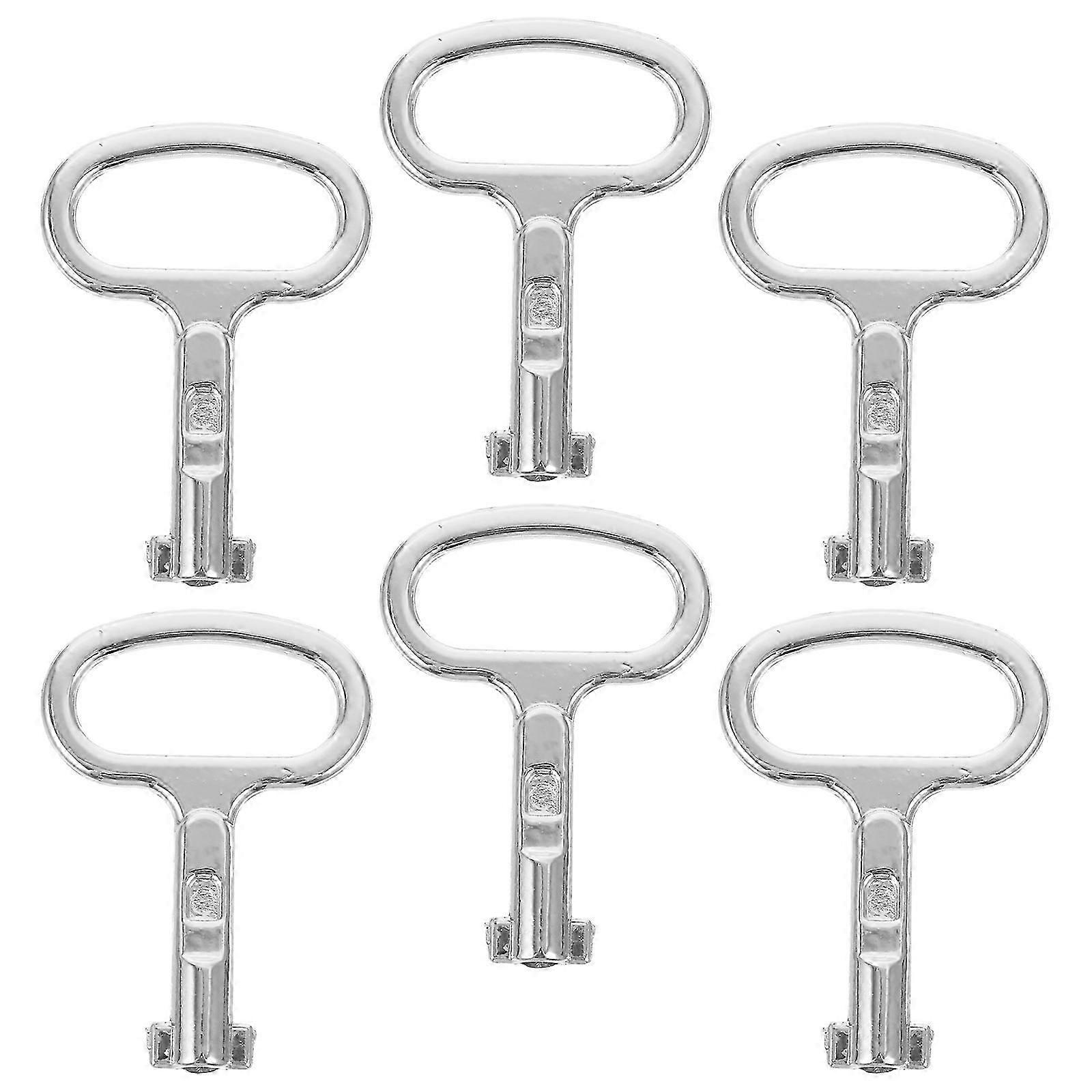6-teilige Schaltschrankschlüssel für Wasserzähler, Ventile und Schaltschränke - Image 1