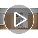 kleankin Medicine Cabinet 2 Shelves 3 Levels Lockable Dim. 40L x 18W x 60H cm 2 Keys Metal White - Image 10