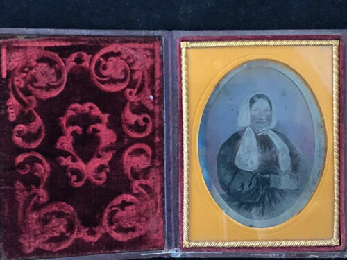 photo ancienne 🎞️ portrait femme Montauban cabinet ovale croix - Image 2