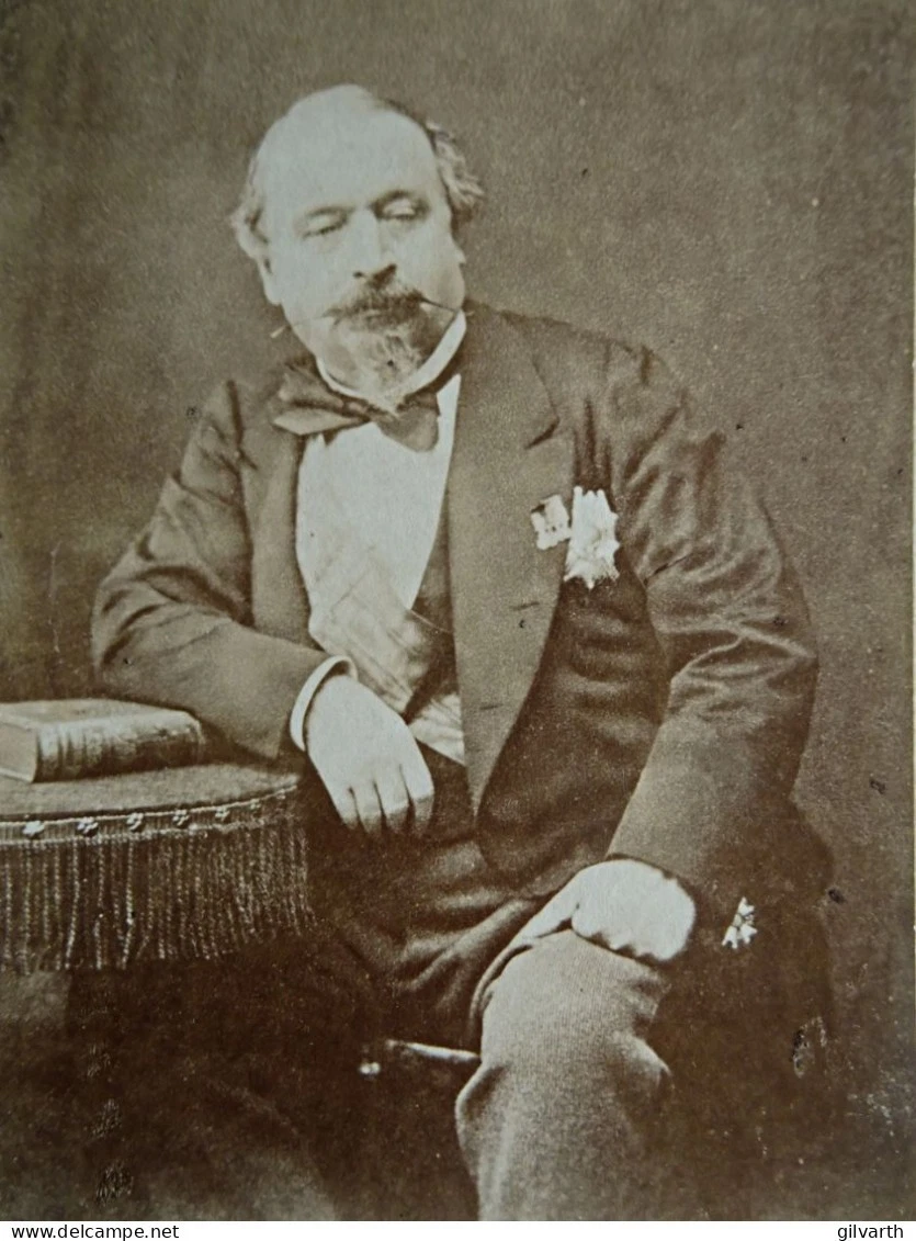 Photo cabinet Albert Hautecoeur, Paris - l'empereur Napoléon III ca 1870-73 L675 - Image 1