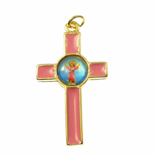 Croix Souvenir de Pèlerinage à Rome Émaillée Encadrée – Basilique Vatican - Image 10
