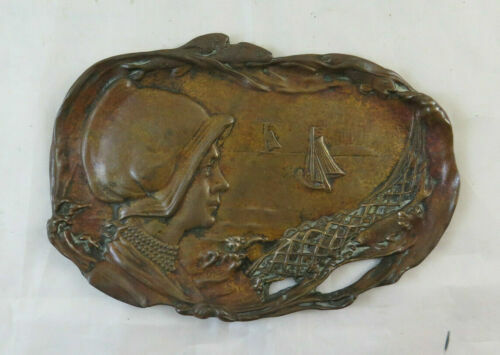 Plaque Murale Triskel Sculpture Bas-relief Signé Plâtre Patiné Celtique Bretagne - Image 25