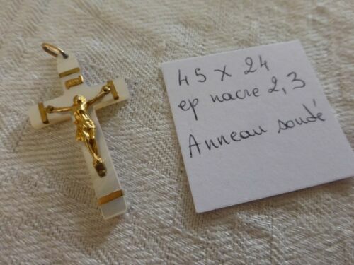 lot crucifix pendentifs bijoux Christ pendants jewelry croix aumonier ww1 Kreuz - Image 8