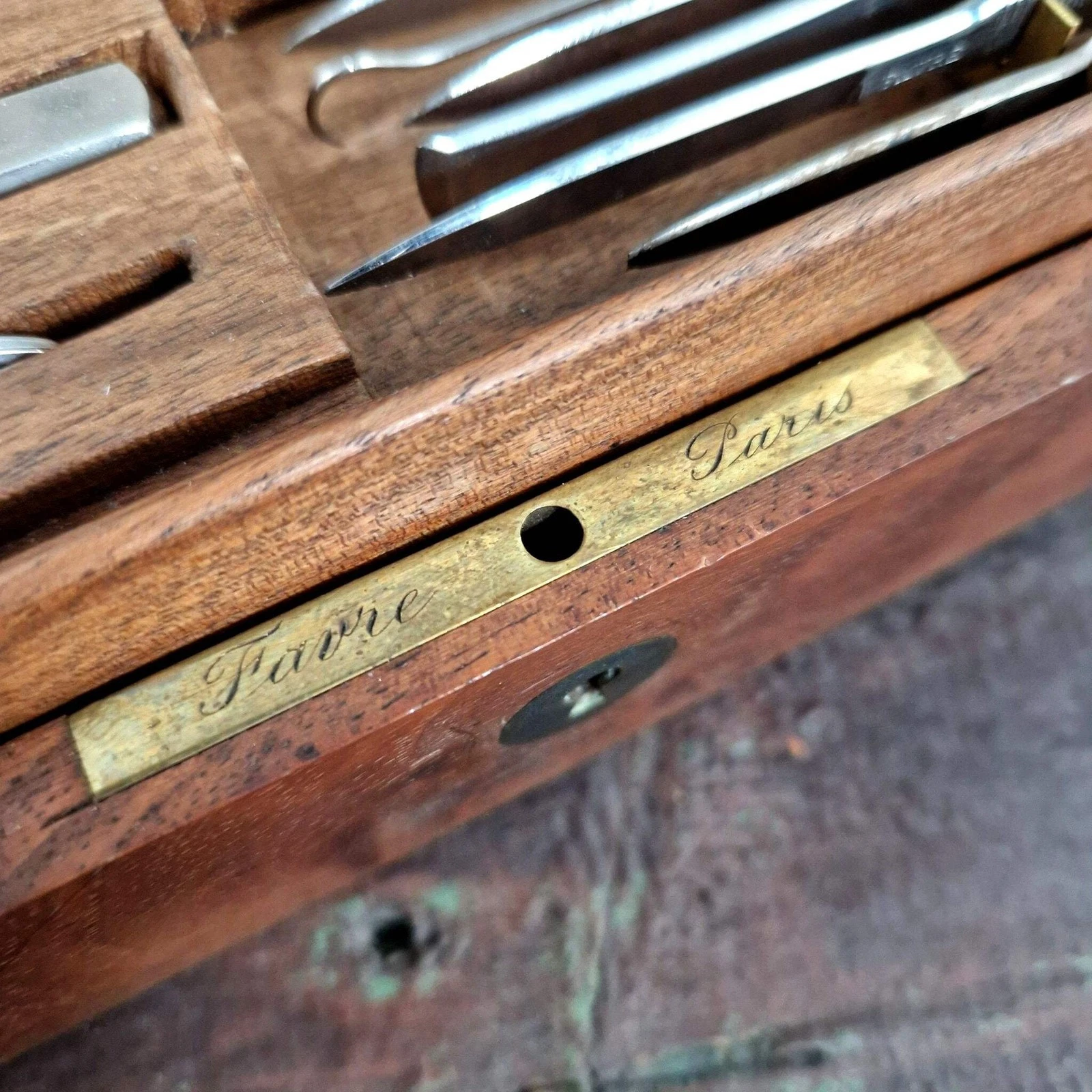 Rare Boîte à autopsie ancienne Favre Paris - XIXe - Image 6