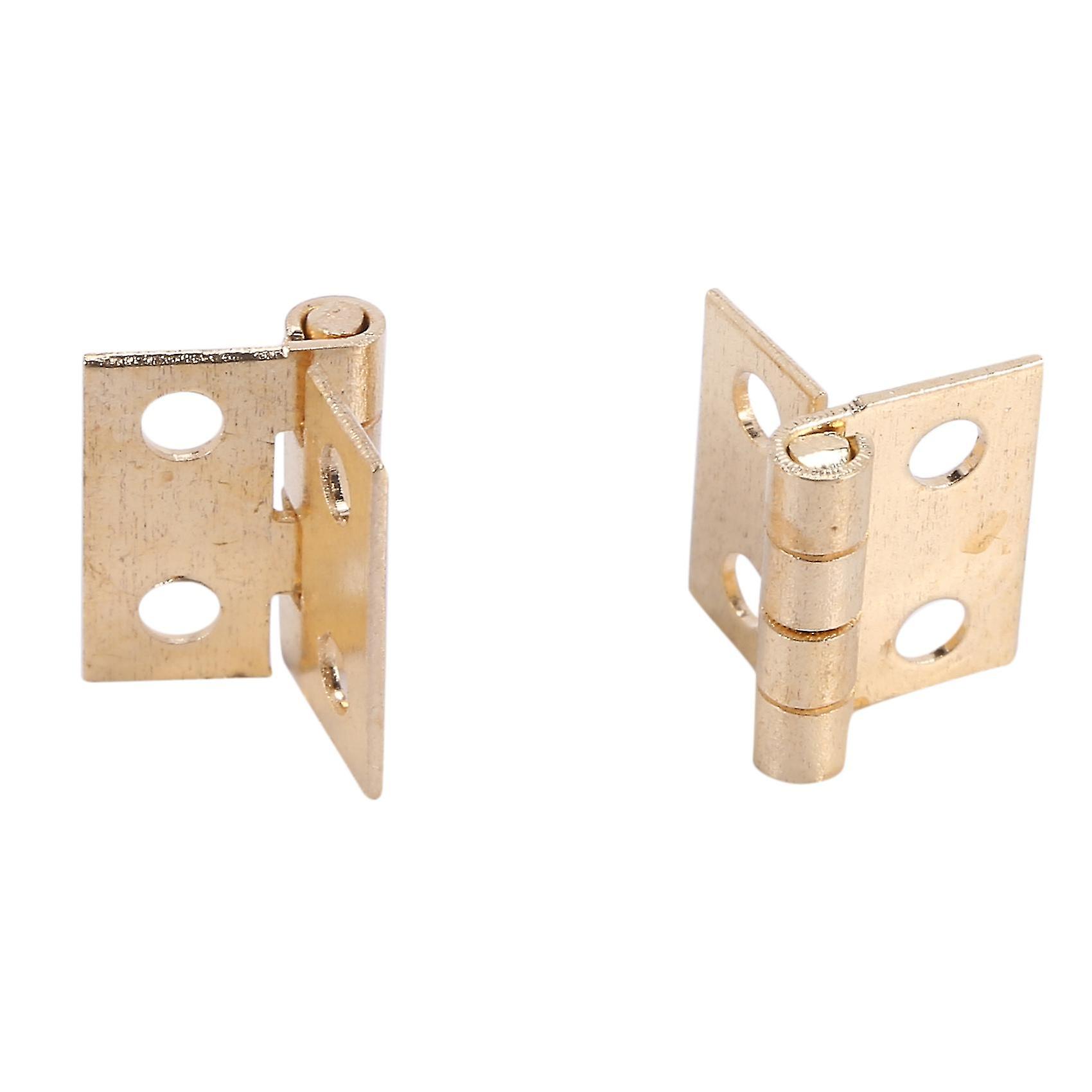 100 Pcs Mini charnières Matériel 180 Degré pour Meuble Miniature Cabinet Placard (bricolage) - Image 5