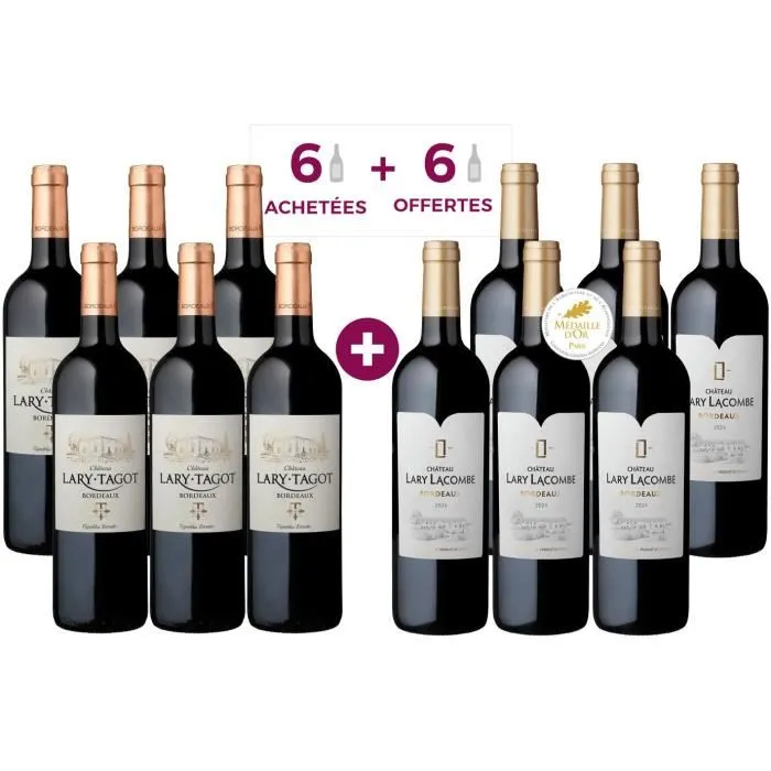CHÂTEAU CROIX-MOUTON 2018 - BORDEAUX SUPERIEUR - VIN ROUGE - LOT DE 6X75CL - Image 6