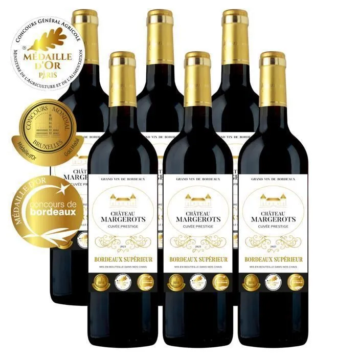 CHÂTEAU CROIX-MOUTON 2018 - BORDEAUX SUPERIEUR - VIN ROUGE - LOT DE 6X75CL - Image 7