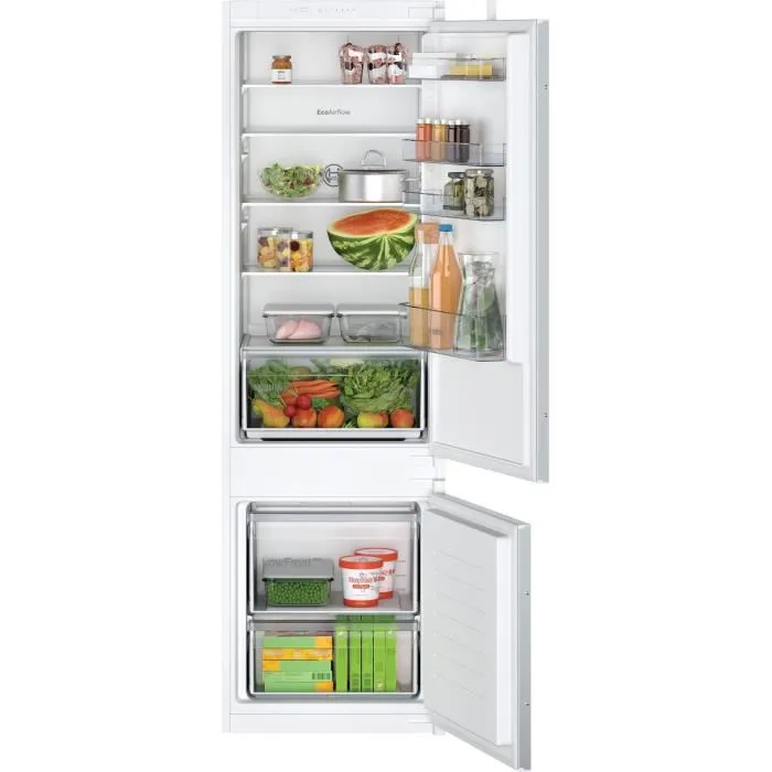 BOSCH KGV58VLEAS - Réfrigérateur combiné - 500 L (376 L + 124 L) - Froid low frost grande capacité- L 70 x H 191 cm - Inox - Image 8