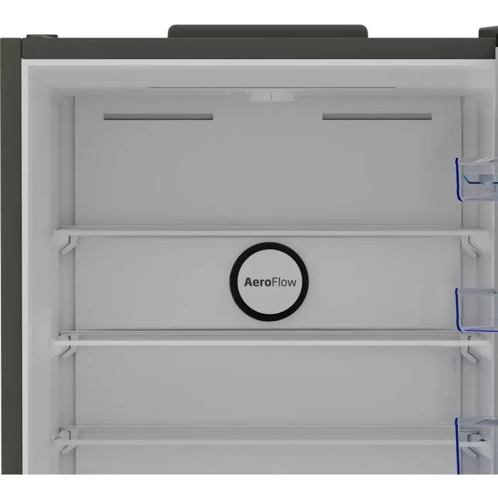 Réfrigérateur combiné - BEKO - B1RCNE534DG -Grande capacité 475 L - Ventilé - Distributeur d'eau - Classe E - 187x70,9x59x7 - Grey - Image 9