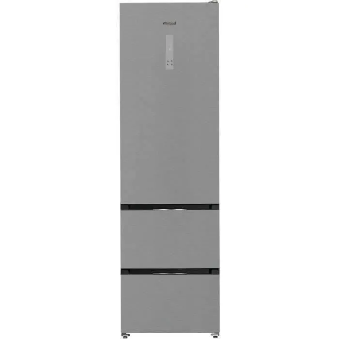 Réfrigérateur combiné - WHIRLPOOL - WHK26363XP6E - 316 L - Dual NoFrost - 6e sens - Classe C - 186.5x59.5x66.3 - Inox - Image 3