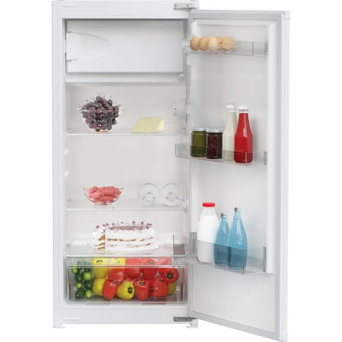 Réfrigérateur monoporte - INDESIT - SINS2211B4 - Intégrable - 175 L (156+19) - 4*** - Clayette porte bouteille - 121,5x54x54,5 - Image 1