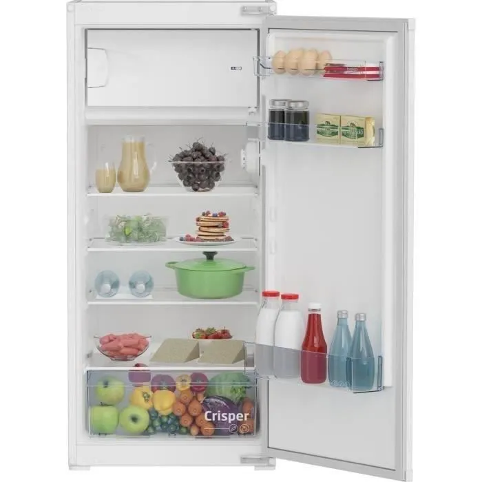 Réfrigérateur monoporte - INDESIT - SINS2211B4 - Intégrable - 175 L (156+19) - 4*** - Clayette porte bouteille - 121,5x54x54,5 - Image 9