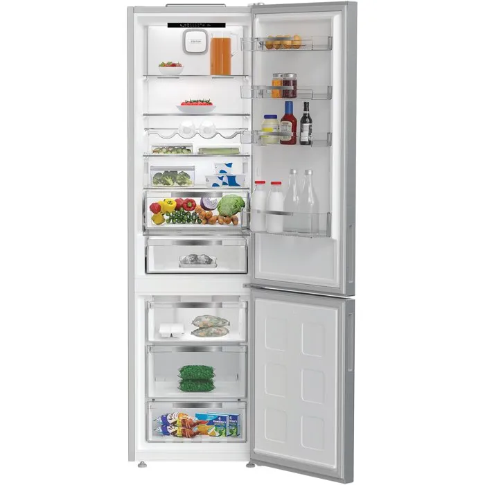 Réfrigérateur combiné - HOTPOINT - HPK25402XP7E - Classe B - 355 L - 59,5 x 66,3 x 203,5 cm - Titanium Inox - Image 7