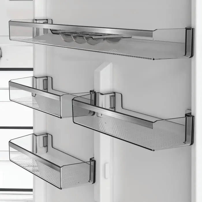 Réfrigérateur combiné - HOTPOINT - HPAK26472XP4E - Grande capacité 475 L - Froid ventilé - Classe E - 195x76x90 - Inox - Image 12