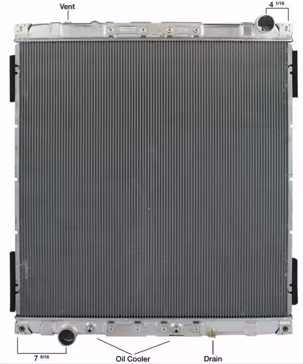 Auto Parts Truck Radiator for Freightliner Cascadia 0524936002 0526615020 0526620002 0526620004 0527743002 0527749000 - Image 2