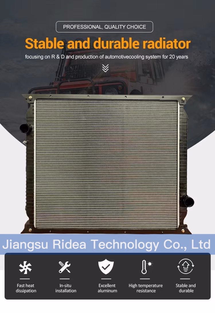 Aluminum Core Radiator for Freightliner Columbia Cascadia Trucks - Image 6
