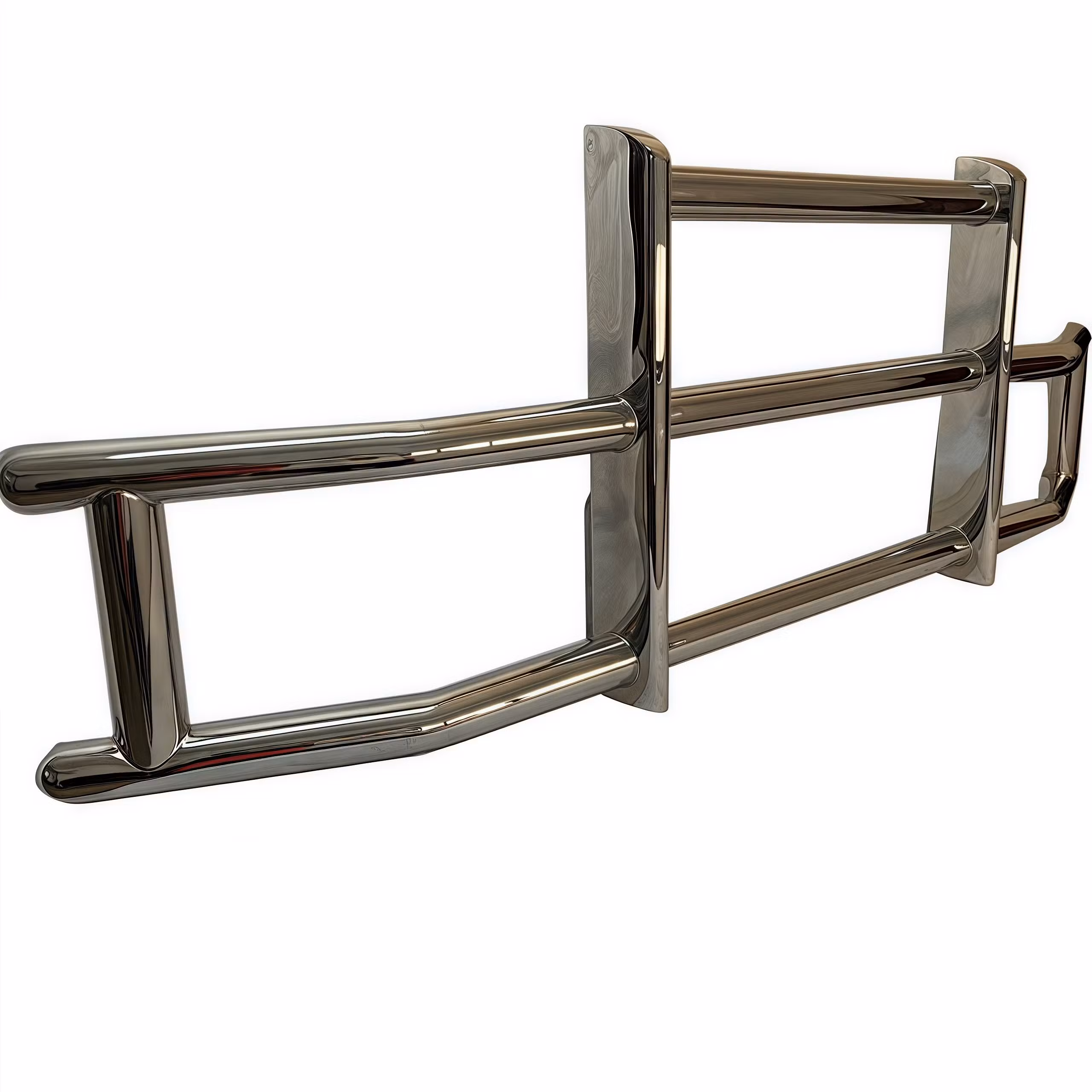 Stainless Steel Deer Guard Bumper Guard Grille for Freightliner Cascadia Truck - Image 1