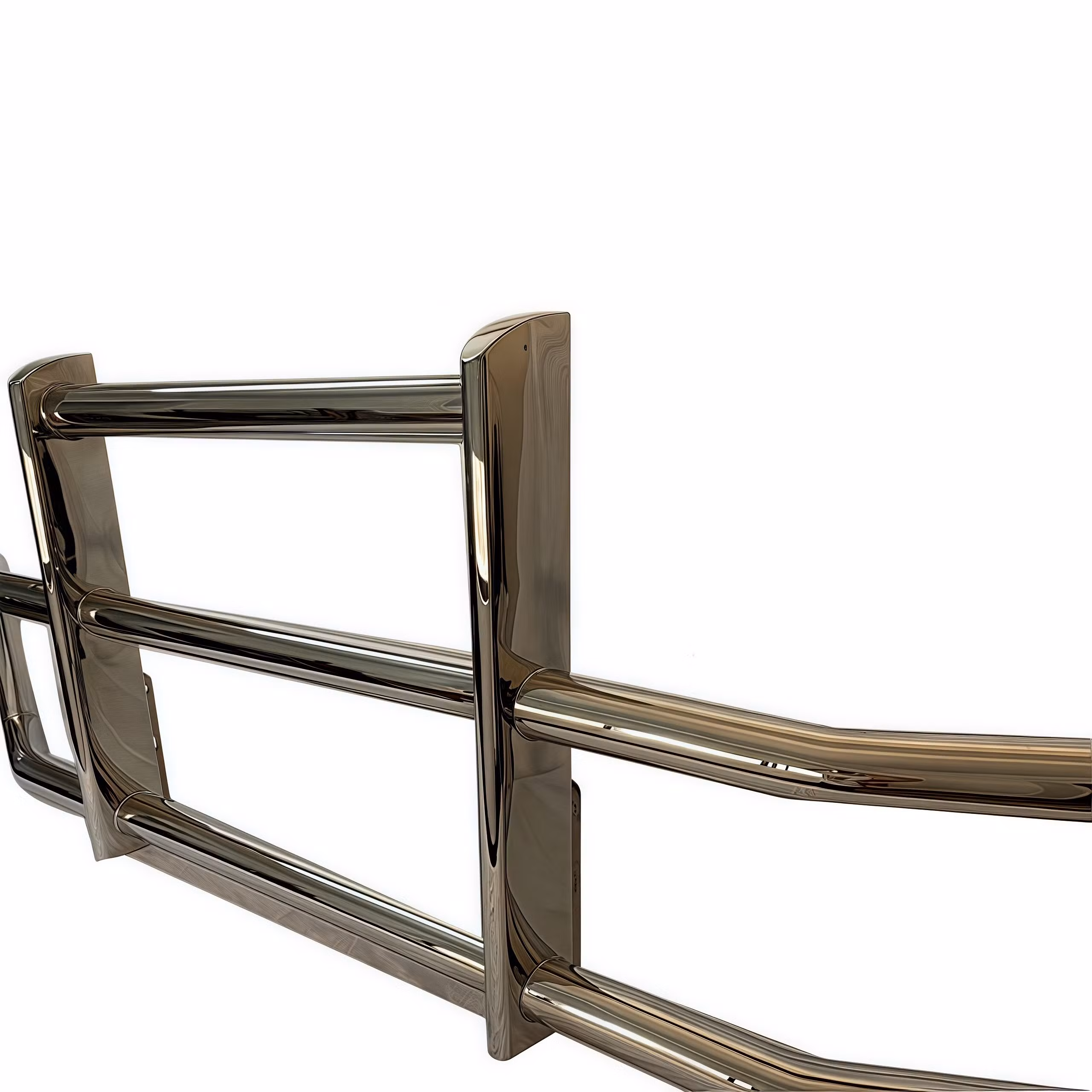 Stainless Steel Deer Guard Bumper Guard Grille for Freightliner Cascadia Truck - Image 4
