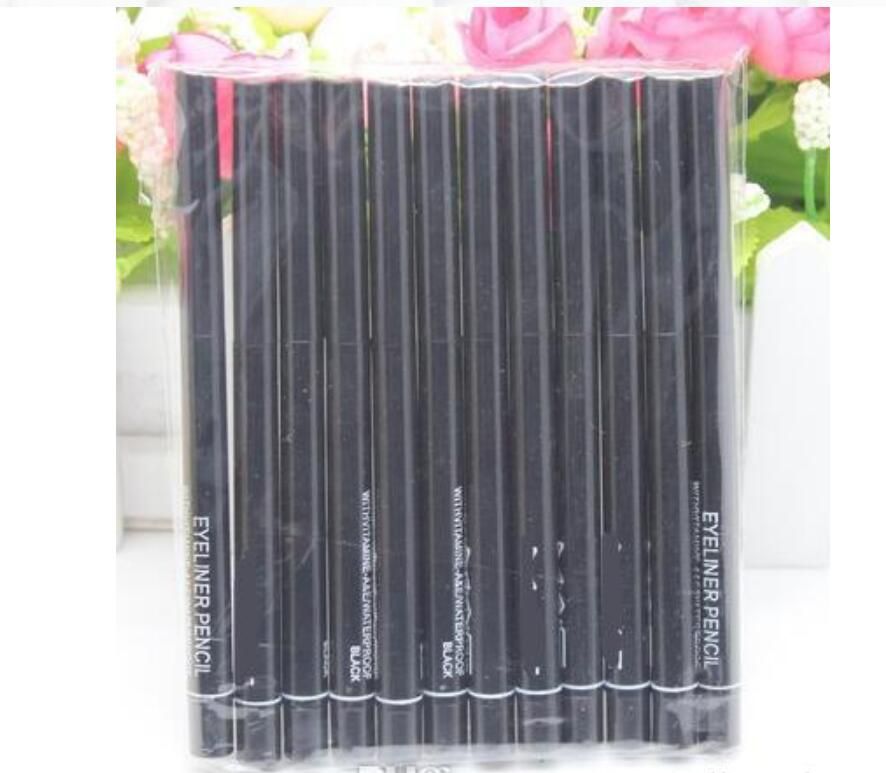 good quality Selling Makeup eyeliner pencil black and brown Automatic rotating telescopic waterproof - Image 3