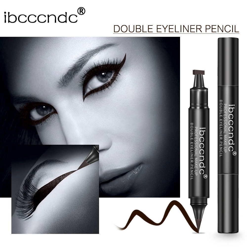 6 Colors Liquid Eyeliner Stamp Pen Matte Black Colorful Lazy Eyes Make Up Waterproof Quick Dry Blue Green Red Yellow Eye Liner - Image 4