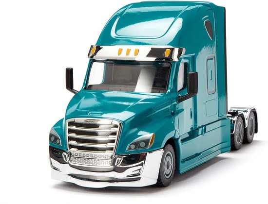 SIKU 2717, Freightliner Cascadia, Speelgoedtrekker, 1:50, kunststof/metaal, blauw, motorkap kan open - Image 1
