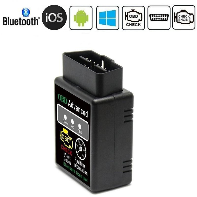 Elm327 Bluetooth Obdii Scanner Bluetooth Car Scanner Tool OBD ELM327 V2.1 Advanced OBD2 Scanner For Cars Universal OBD II Wireless Diagnostic Tester Adapter Auto Engine Diagnostic Code Reader - Image 1