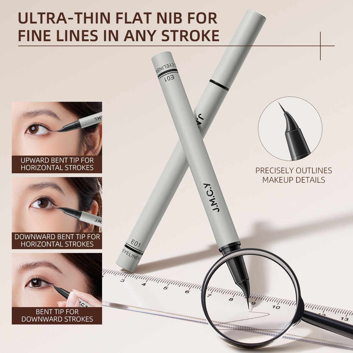 JMCY Fine And Smooth Eyeliner Liquid Pen - Image 2