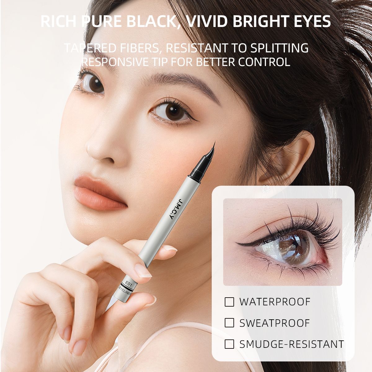 JMCY Fine And Smooth Eyeliner Liquid Pen - Image 3
