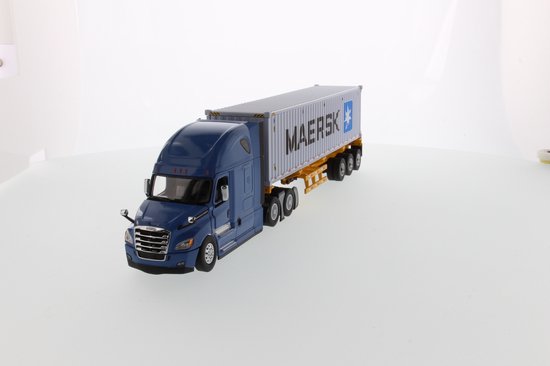 Freightliner Cascadia Trekker met oplegger 40FT Container Maersk - 1:50 - Diecast Masters - Image 1
