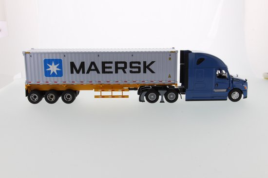 Freightliner Cascadia Trekker met oplegger 40FT Container Maersk - 1:50 - Diecast Masters - Image 2