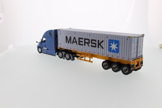 Freightliner Cascadia Trekker met oplegger 40FT Container Maersk - 1:50 - Diecast Masters - Image 4