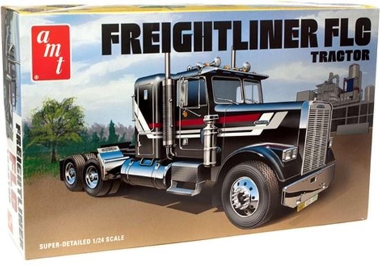 AMT Modelbouwpakket Vrachtwagens - 1195 Freightliner FLC Tractor Plastic - 1:24 - Modelbouw